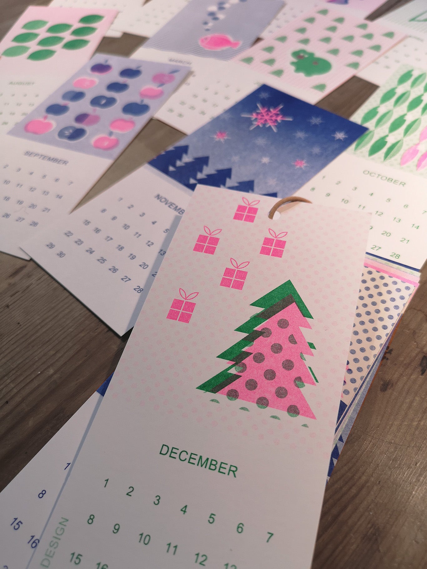 Kunst kalender (risoprint)