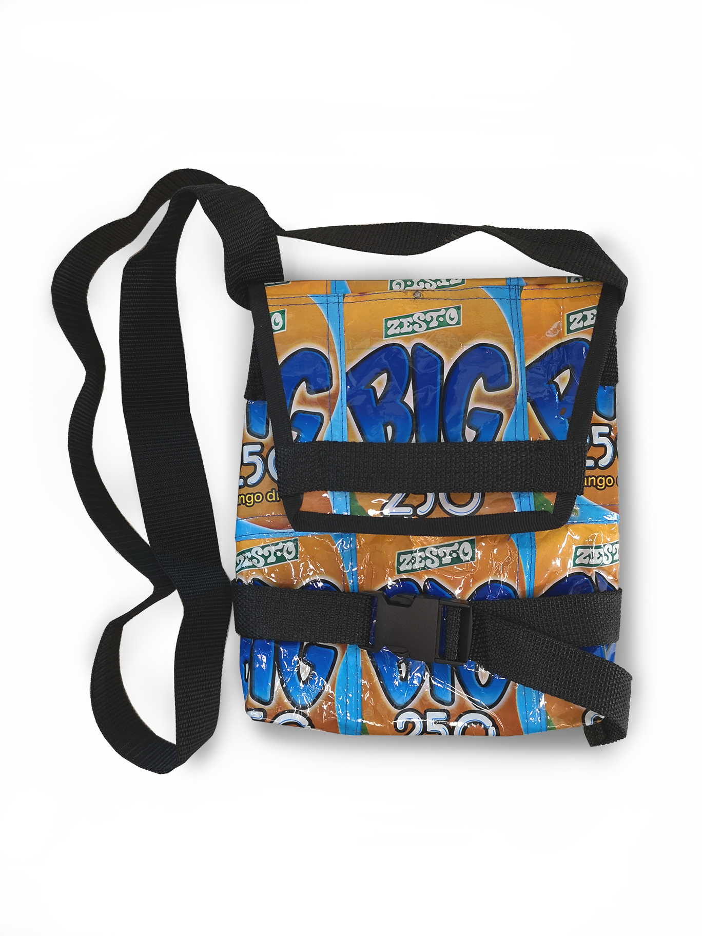 CYKLbag / shoulder (blue brown)