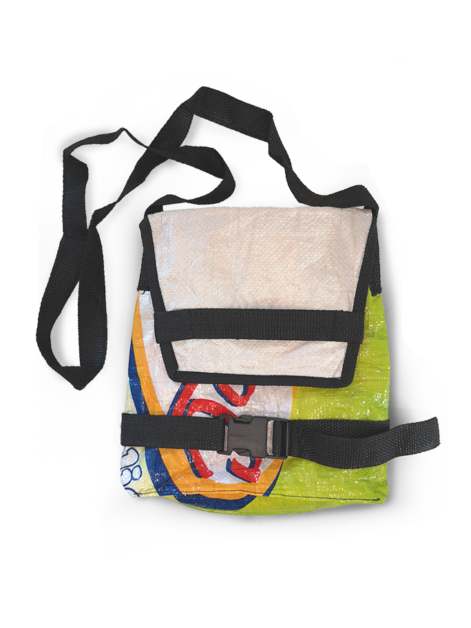 CYKLbag / shoulder (green white)