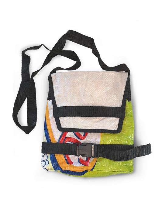 CYKLbag / shoulder (green white)